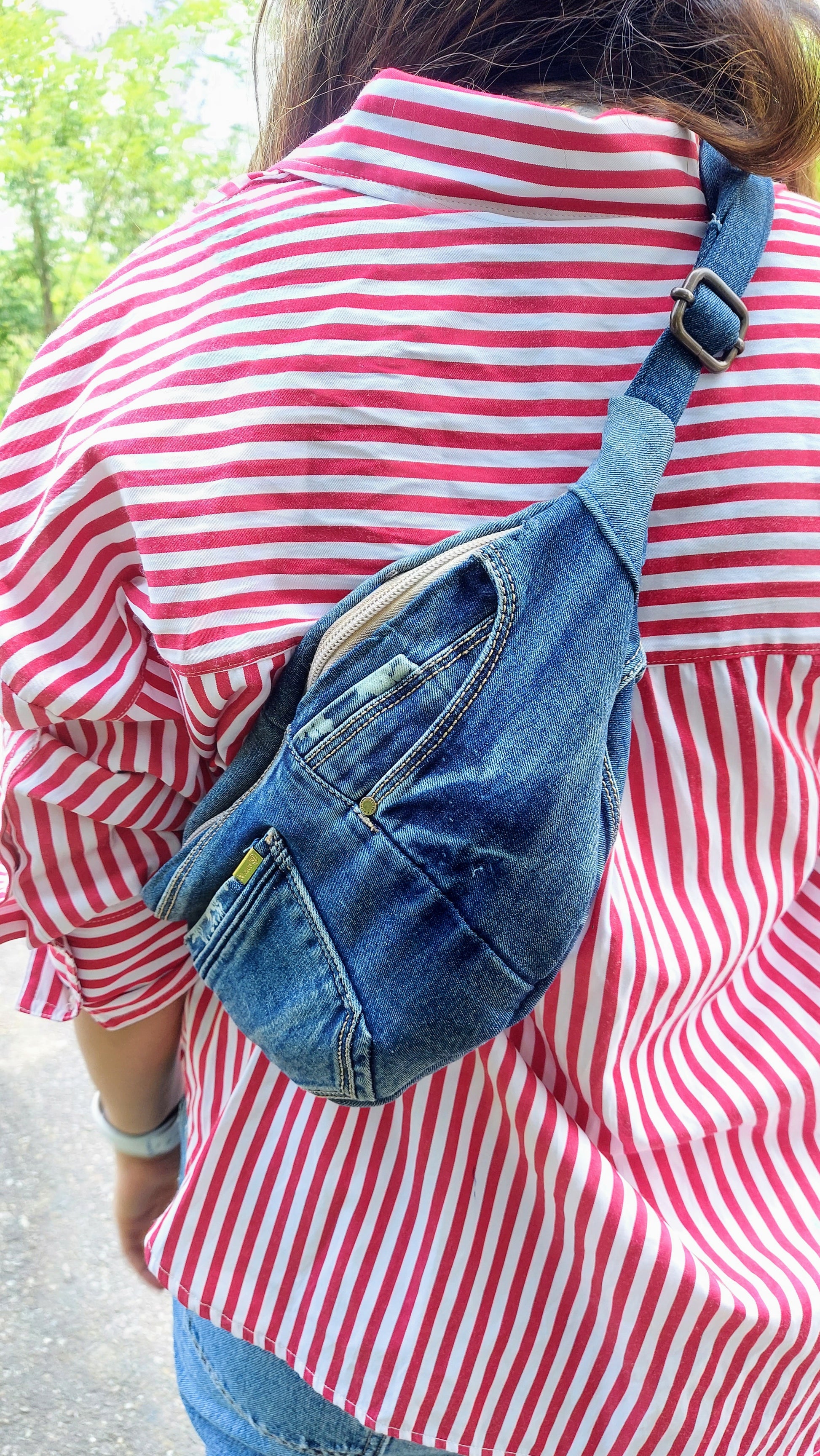 Women's Fanny Bags: in Denim, Recycled Fabric, Cotton