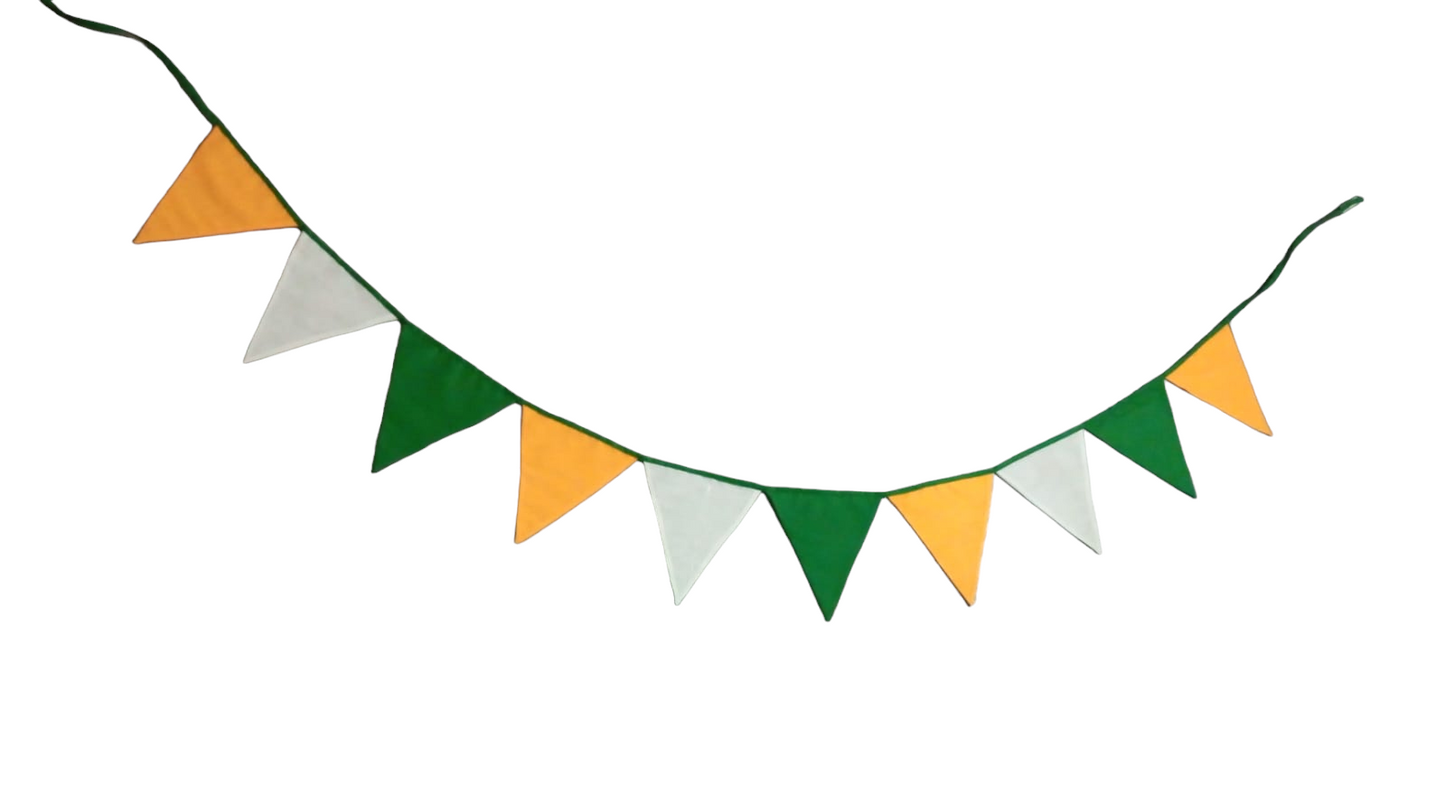 Tricolour bunting, Independence /Republic Day Bunting