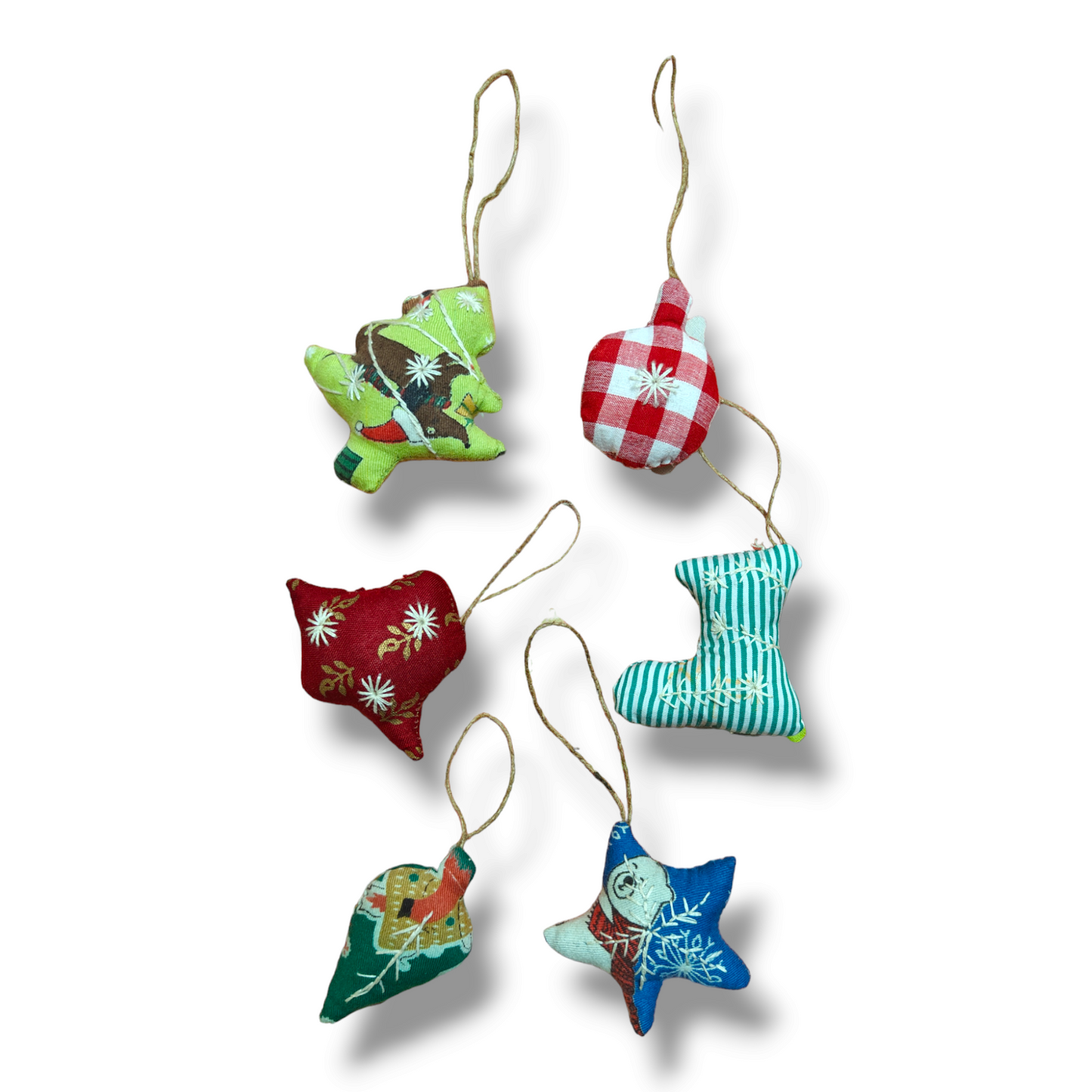 Christmas Tree Ornaments B (set of 6)