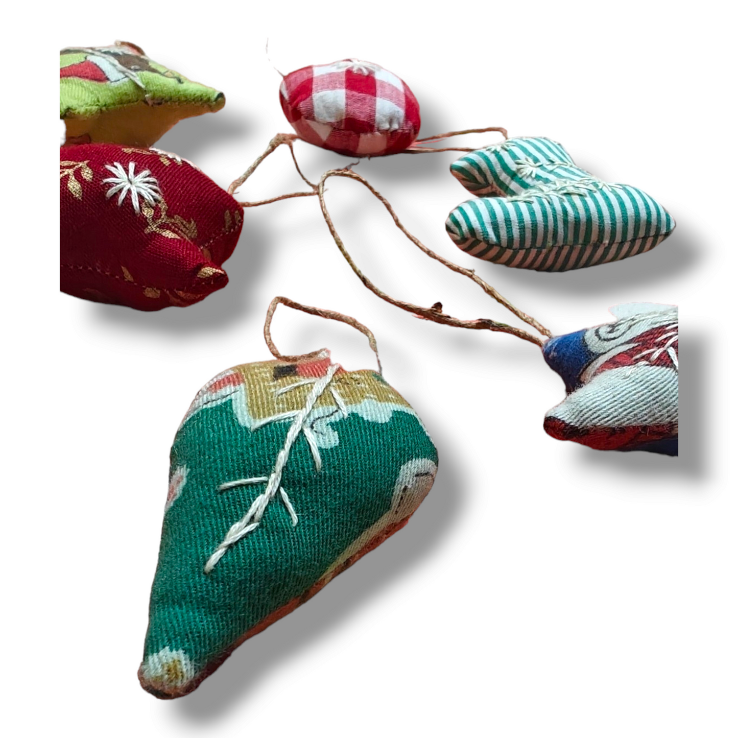 Christmas Tree Ornaments B (set of 6)