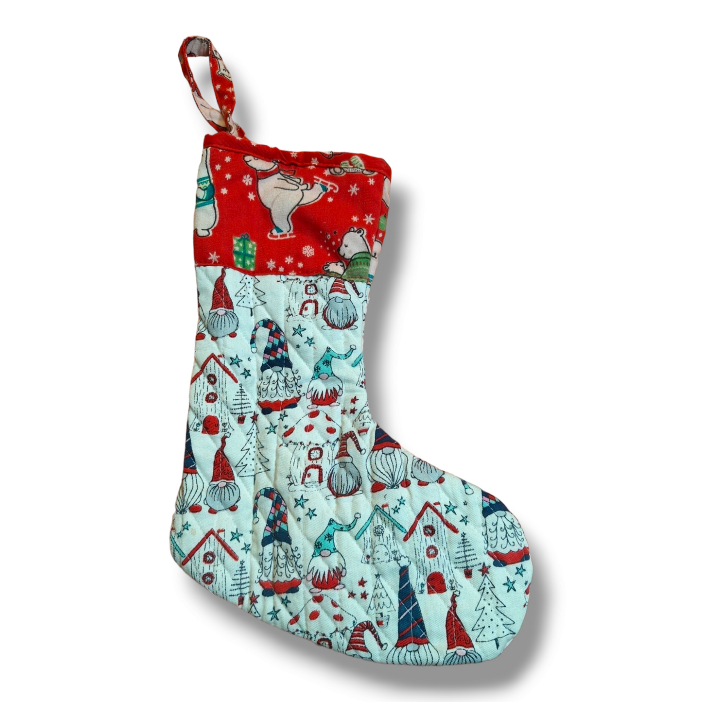 Christmas Stocking (White)