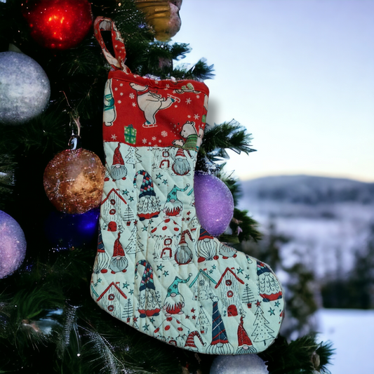 Christmas Stocking (White)