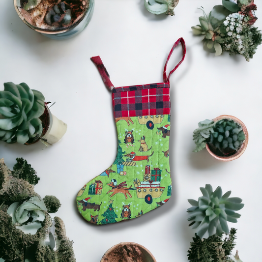 Christmas Stocking ( Green)